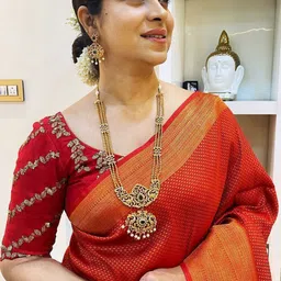 KALINI Woven Design Zari Pure Silk Banarasi Saree-image-68