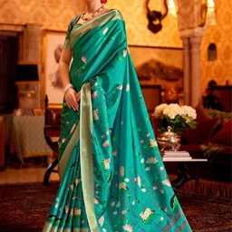 Saree mall Kalamkari Zari Sungudi Sarees-image-45