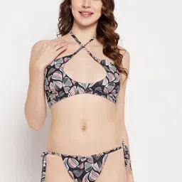 SECRETS BY ZEROKAATA Printed Swim Bikini Set-picture-25