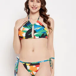 SECRETS BY ZEROKAATA Printed Beach Wear Bikini Set-picture-49