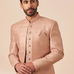 Manyavar Self-Design Sherwani With Trouser image 5