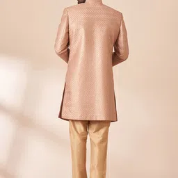 Manyavar Self-Design Sherwani With Trouser image 4