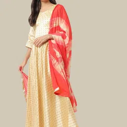 Chhabra 555 Made To Measure Checked Chanderi Lehenga With Choli & With Dupatta-picture-34