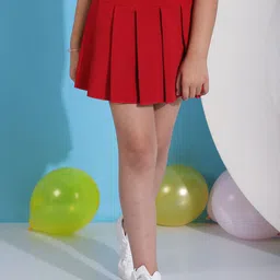 NEUDIS Girls Flared Mini Skirts-picture-40