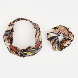 Aditi Wasan Women Multicoloured Set of 2 Embellished Hairband-5
