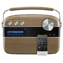 SAREGAMA Carvaan 6W Portable Bluetooth Speaker (5 Hours Playtime, Oakwood Brown)-16
