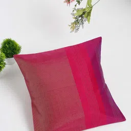 Fabindia Red & Purple Square Cushion Covers-image-80