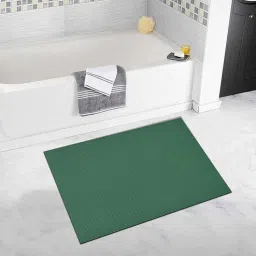 aaho decor Green Solid PVC 48x24 Inches Antiskid Bath Mat-picture-22