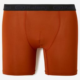 Men Breathable Running Boxers- Dark Sepia-image-40