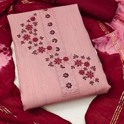 MANVAA Embroidered Unstitched Dress Material-image-60