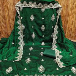 KALINI Embroidered Unstitched Dress Material-image-24