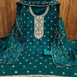 KALINI Embroidered Unstitched Dress Material-image-101