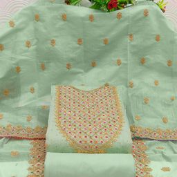 TAVAS Embroidered Unstitched Dress Material-image-74