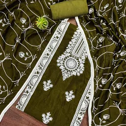 KALINI Embroidered Unstitched Dress Material-image-79