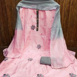 KALINI Embroidered Unstitched Dress Material-image-37