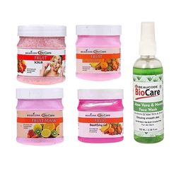 BEAUCODE BIOCARE 5-Pcs Fruit Facial Kit 250g Each With Aloevera & Neem Face Wash 100ml-72