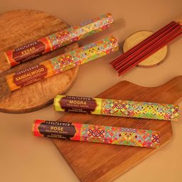 Soulflower Red 4 Pieces Incense Sticks-39
