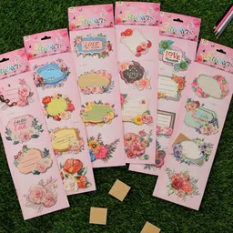 Yellow Bee Girls 6-Pcs Greeting Cards 3D Stickers-image-15