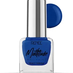 Renee Mattitude Long Lasting Nail Paint 10 ml - Prussian Blue-33