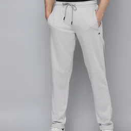 Alcis Men Grey Slim Fit Solid Running Track Pants-image-40
