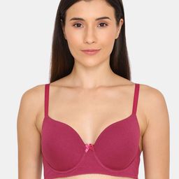 Zivame Purple Solid Underwired Lightly Padded T-shirt Bra ZI1135COREPURPE-picture-11