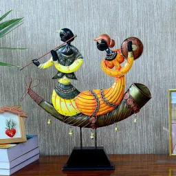 craft tree Yellow Iron Musician Figurine-picture-2