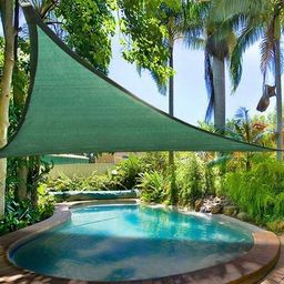Easyshoppingbazaar Multipurpose Shade Net/Agro Net/Balcony Net/Green Net - 75% Shade (Green Colour) (20 X 40 FT) image 4