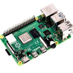 Combo of Raspberry Pi 4 Model-B with 1 GB RAM + Micro-HDMI Cable + Micro-USB to C type Converter image 2