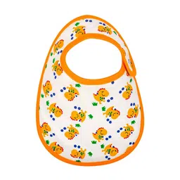 MeeMee Infants Pack Of 3 Printed Pure Cotton Bibs image 5