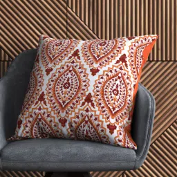 aazeem Velvet Printed 16x16 inches Square Cushion Cover (1Pc)-picture-4