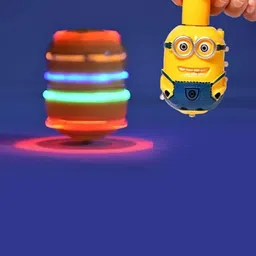 OPINA Kids Magic Spinning Top Toy With Flashing LED Lights & Music-0