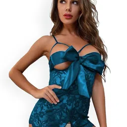 FIMBUL Net Baby Doll with Asymmetric image 2