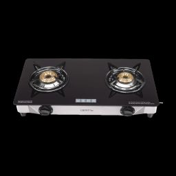 USHA Ebony Neo GS2003 Toughened Glass Top 2 Burner Manual Gas Stove (Powder Coated Pan Support, Black)-picture-22