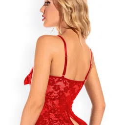 FIMBUL Net Baby Doll with Asymmetric image 2