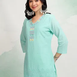Vishudh Embroidered Tunic image 4