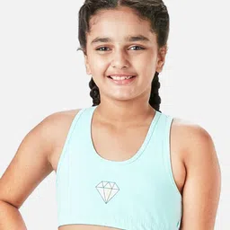 You Got Plan B Racerback Anti-Bacterial Cotton Sports Bra-17