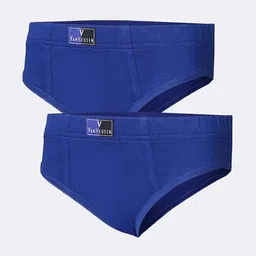 Van Heusen Boys Pack Of 2 Pure Combed Cotton Anti-Bacterial Basic Briefs-image-71