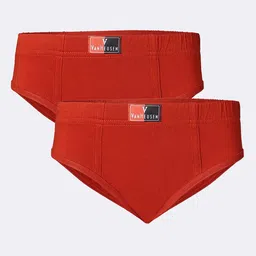 Van Heusen Boys Pack of 2 Solid Anti Bacterial Colour Fresh Briefs-12