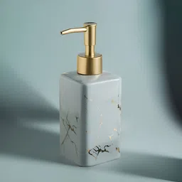 USHA SHRIRAM Grey Ceramic Soap Dispenser 320 ml-16