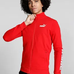 Puma Men Stylized Graphic JKT Cotton Slim Fit Sporty Jacket-picture-17