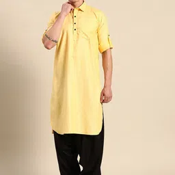 RAJUBHAI HARGOVINDAS Regular Pure Cotton Kurta with Salwar-8