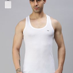 Lux Cozi Men Pack of 2 Round Neck Sleeveless Innerwear Vests-image-24