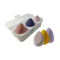 Lenon Set Of 6 Oval Shaped Makeup Blender With Box-2