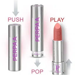 PERPAA Push Button Set Of 3 Waterproof & Creamy Bullet Push Matte Lipsticks-38