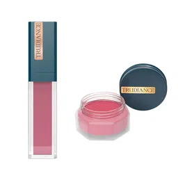 TRUDIANCE Tint Salve for Lips & Cheeks - Alpine Sunset & Matte Serum Lipstick - Cornelia-5