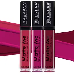 PERPAA Set of 3 Matte Me Ultra Smooth Lip Creams - 5 ml Each-15