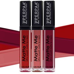 PERPAA Set of 3 Matte Me Ultra Smooth Lip Creams - 5 ml Each-13