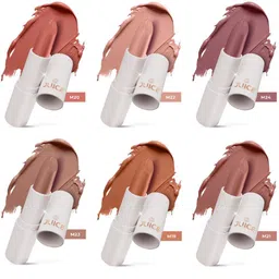 JUICE Kiss Sensation Set Of 6 Lipstick With Bio Retinol-24gm Each-M19-M20-M21-M22-M23-M24-9