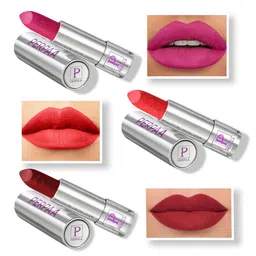 PERPAA Push Button Set Of 3 Waterproof & Creamy Bullet Push Matte Lipsticks image 5