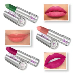 PERPAA Push Button Set Of 3 Waterproof & Creamy Bullet Push Matte Lipsticks image 4